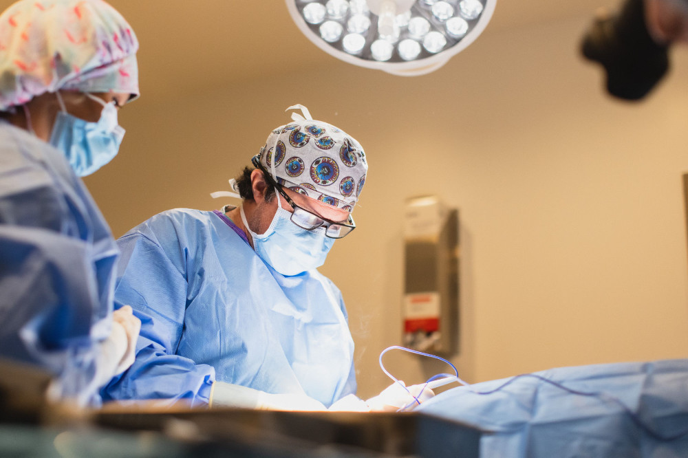 Dr. Jonathan Suber in Surgery